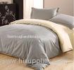 T190 Polyester Printed Luxury Home Bed Sheet Sets , President Hotel Suite Bedding Set