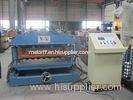 Color Steel Sheet Metal Tile Roll Forming Machine / Roofing Roll Forming Machine 1219mm width