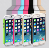 colorful streak rubber cell phone case for iphone 5/5s/6/6 plus
