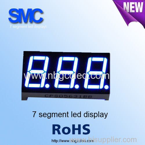 0.8 inch 3 Digit 7 Segment Digital Display