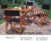 Teak table graden chairs garden dining table and chair