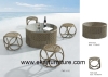 Dining table metal garden chair cover coffee table