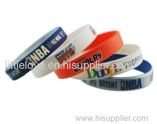 silicone wristbadn,Silicone Bracelet,CMYK,UV Bracelet