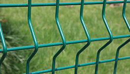 Galvanized powder coated welded wire mesh fence