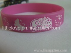 Print Wristband Silicone Bracelet