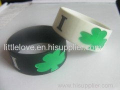 Print Wristband Silicone Bracelet