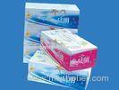 Healthy 100% virgin wood pulp box Facial Tissue Paper , 13~14gsm