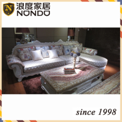 Wooden frame sofa morden fabric sofa BB059