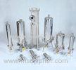 stainless steel cartridge filter housing , liquid filtration sediment filter housing