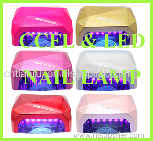 LED Lamp UV Light Nail Art Polish Gel Curing Dryer