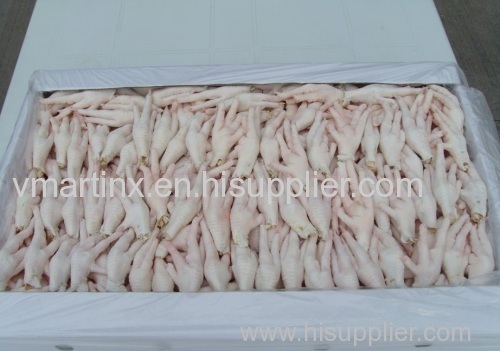 Grade A Processed Frozen Chicken Feet and Paws