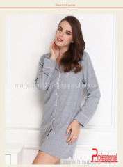 Cotton Comfortable fashion OEM nightgown pajamas for women