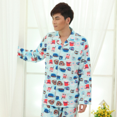 Cotton Pajamas Long Sleve Couple Pajamas Home Wear