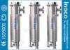 Water Treatment Bag Filter Housing Stainless Steel With Low Flow Range