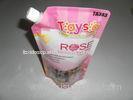250ml Stand Up Pouch Bags Juice Spout , Flexible LiquidPackaging