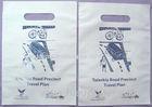 Disposable Cornstarch Biodegradable Plastic Bag With Handle Hole