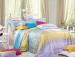 Multi-color Lyocell Bedding Sets Soft Hand Felling With Green Printed