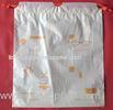 Reusable Hotel Drawstring Plastic Bags For Bikinis / Swimsuits / Bathing Suit / Swimwear