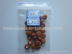 individual saxophone pads from 6mm to 70mm