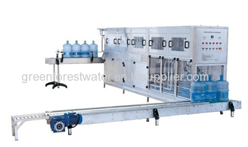 5 gallon water bottle washing filling capping machine