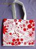 Popular Small PP Shopping Bags with Flora Printed for Advertisement