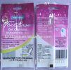 Customized Purple Aluminium Foil Bag For Insoles , Sealing Plastic Bags