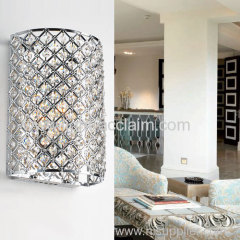 Modern minimalist LED crystal wall lighting for sale