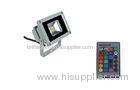 Industrial Natural White RGB LED Floodlight , IP65 30W 30M Remote Control Led Flood Light