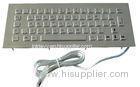 vandal proof long stroke IP65 Keyboard with mini stainless steel