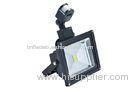 High Lumen Waterproof Epistar 20W LED Floodlight With PIR Sensor CE / ROHS