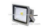 Silver IP65 50W / 70W Pure White Industrial LED Flood Lights Outdoor 220V / 240V