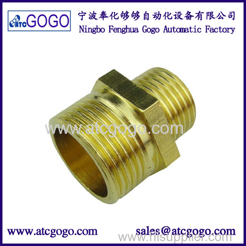 high quality screw connector pneumatic muffler brass fitting for solenoid valve 1/8 1/4 3/8 1/2
