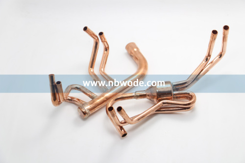 copper pipe assembly for air conditioners