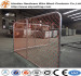 Modular Portable temporary construction chain link fence/ Temporary Barrier chain link fence/interlocking bar barricade