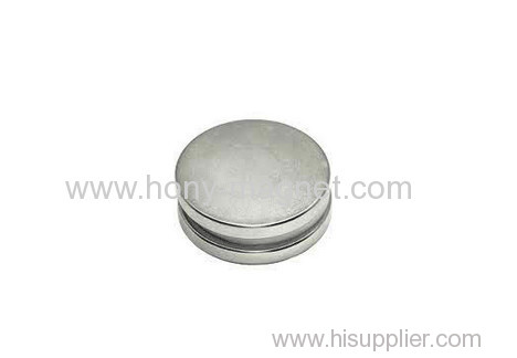 Strong Sintered Flat Disc Magnet With ISO Approved
