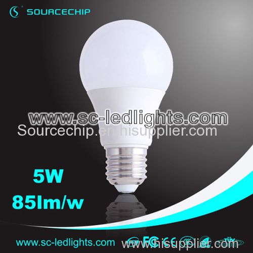 SMD5630 5 watt LED bulb E27 LED bulb manufacturing plant