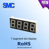 7 segment LED display manufacturer 0.8 inch bright red color 4 digit