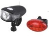 Bicycle Light set (3 white + 2 red LED)