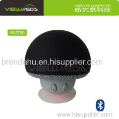 professional loudspeakers Mushroom Bluetooth Speaker with suction cup