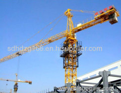 5013 Tower Crane Hot Sale CE Approved low price 50m jib tower crane 6t tower cranes