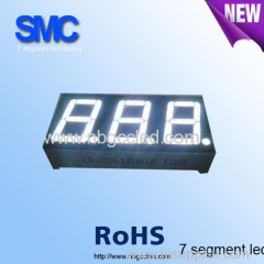 7 Segment LED Display 0.36inch 3 digit led digit display used in digital