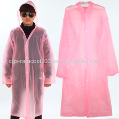 disposable raincoat PE raincoat colorful