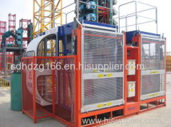 lifting building material and person hoist elavator 200/200construction elavator