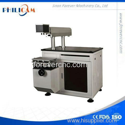 china jinan good quality co2 50W laser marking machine for nonmetal