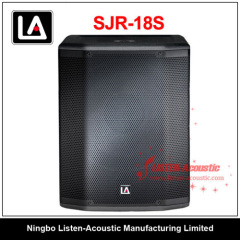 China Powered 18" Subwoofer Speaker Box SJR-18S