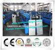 Blue Interchangeable C Z Purlin Roll Forming Machine Fully Automatic