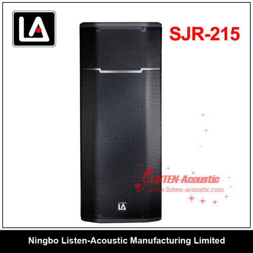 Professional 2*15" Wooden Active Passive Speaker SJR215 / SJR215A