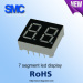 2 Digit 0.30 inch 7 segment display schematic