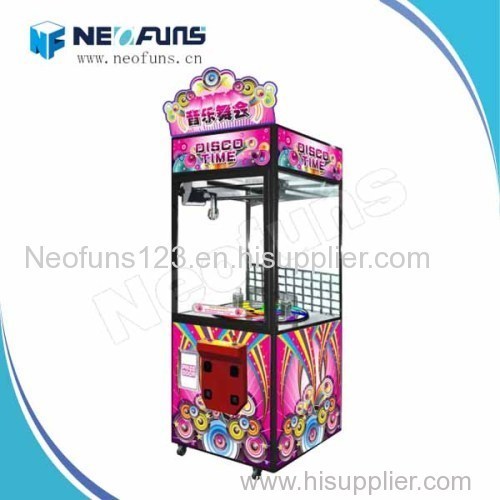 Disco Time Prize Machine ,Cheap Crane Claw Machine For Sale,Electronic Game Machine For Children