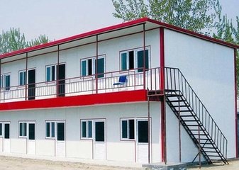 flat prefabricated light steel house